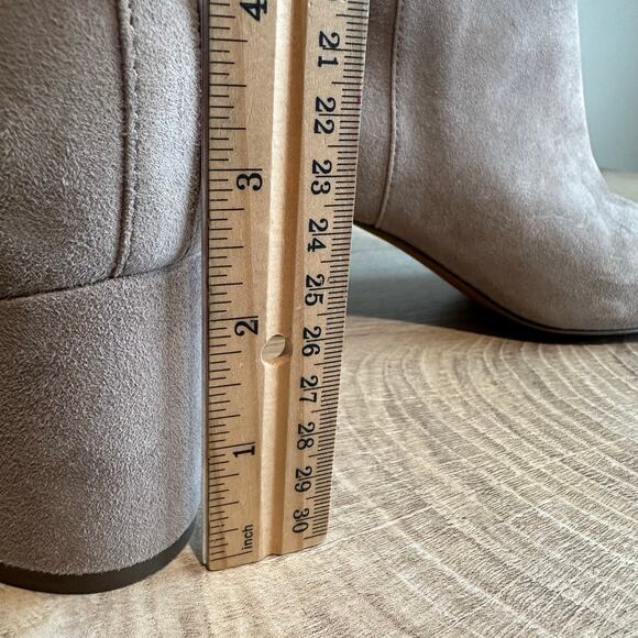 Vionic Sibley Ankle Boot Water Repellent Taupe Suede 8.5 - Picture 12 of 13